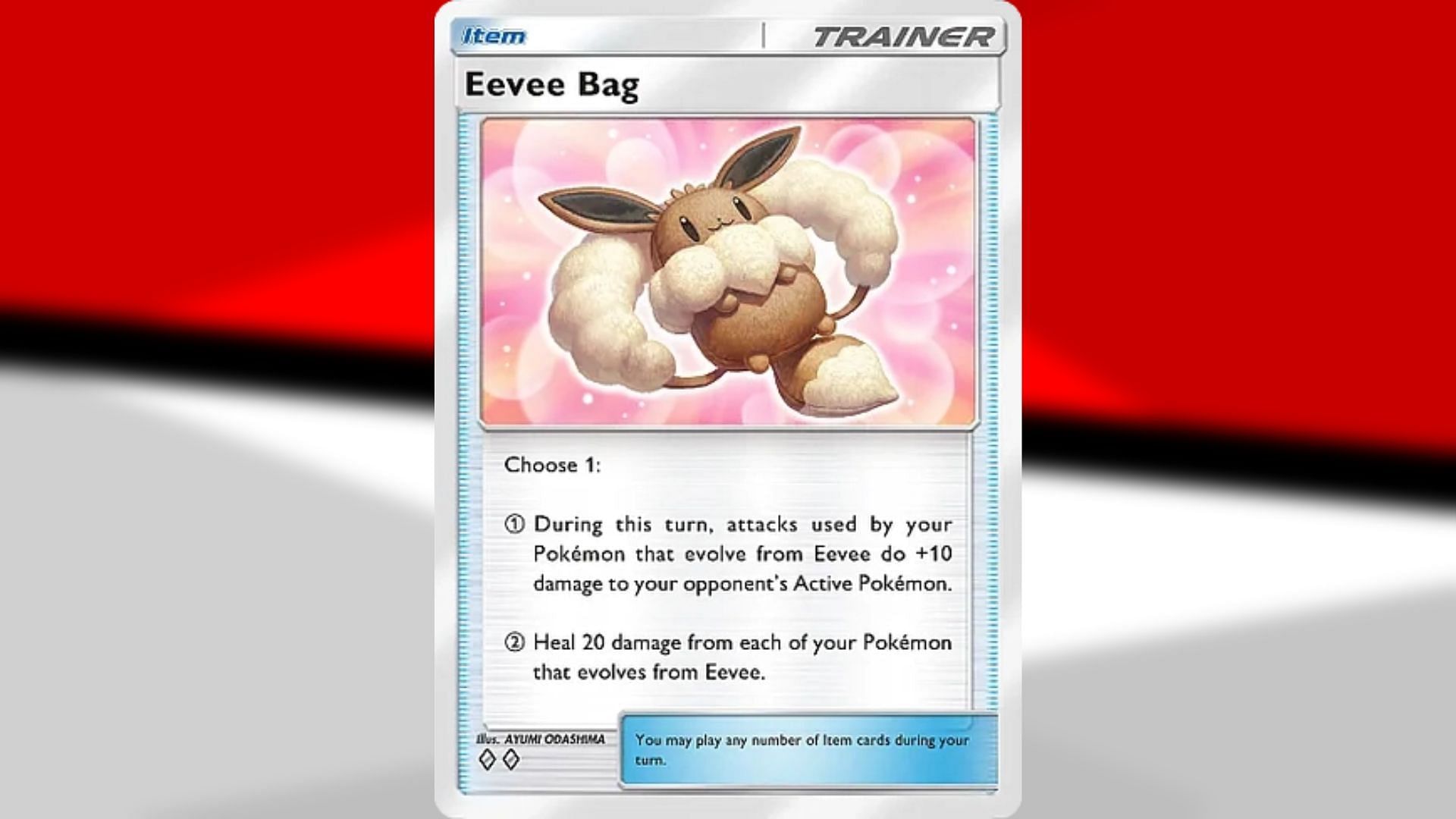 Eevee Bag in Eevee Grove (Image via TPC)